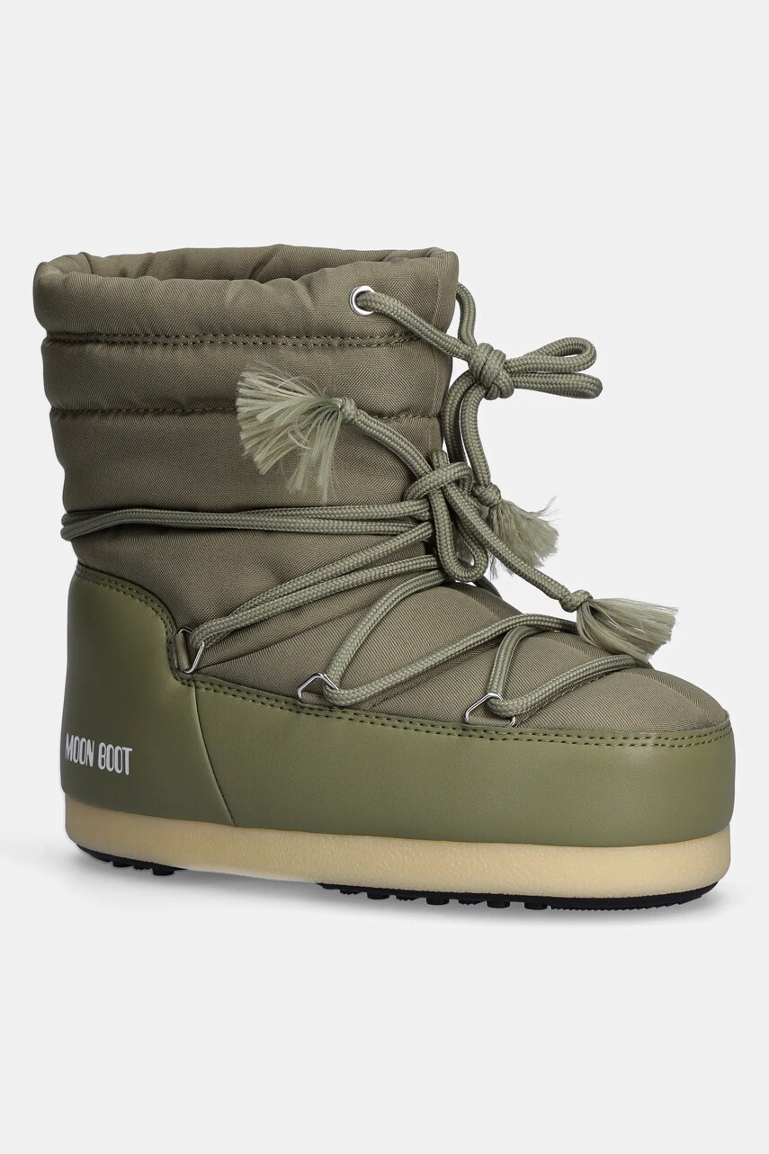 Levně Sněhule Moon Boot MB EVX LIGHT NYLON zelená barva, 80D1470010 M006
