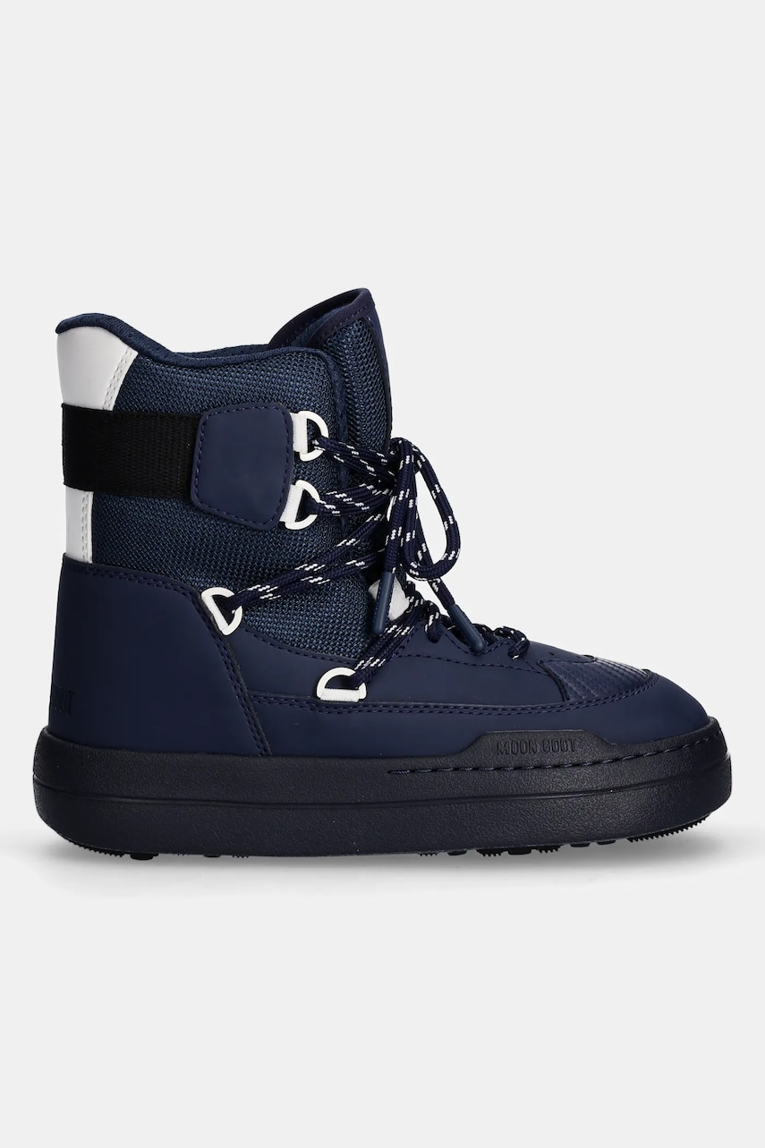 Зимние сапоги Moon Boot MB PARK SNEAKER BOOT цвет синий 80D2470060 F003 Зимние сапоги Moon Boot MB PARK SNEAKER BOOT цвет синий 80D2470060 F003