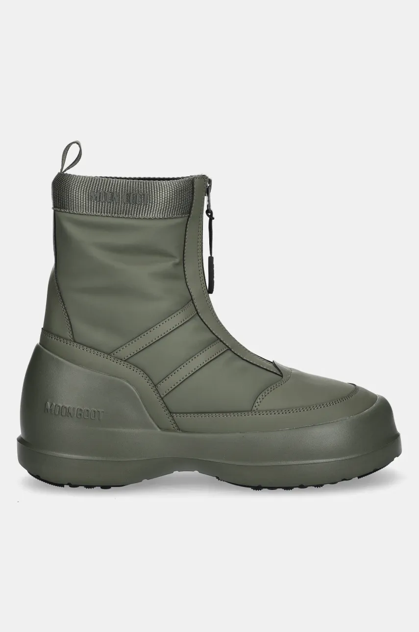 Зимние сапоги Moon Boot MB LUNA ZIP BOOT цвет зелёный 80D2480010 M006 Зимние сапоги Moon Boot MB LUNA ZIP BOOT цвет зелёный 80D2480010 M006