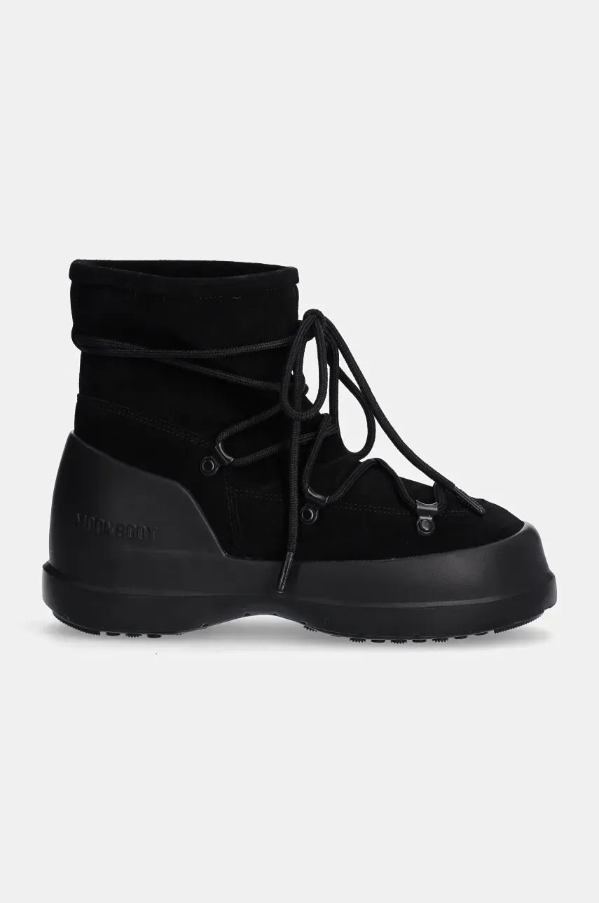 Замшевые сапоги Moon Boot MB LUNA BOOT SUEDE цвет чёрный 80D2480030 N001 Замшевые сапоги Moon Boot MB LUNA BOOT SUEDE цвет чёрный 80D2480030 N001