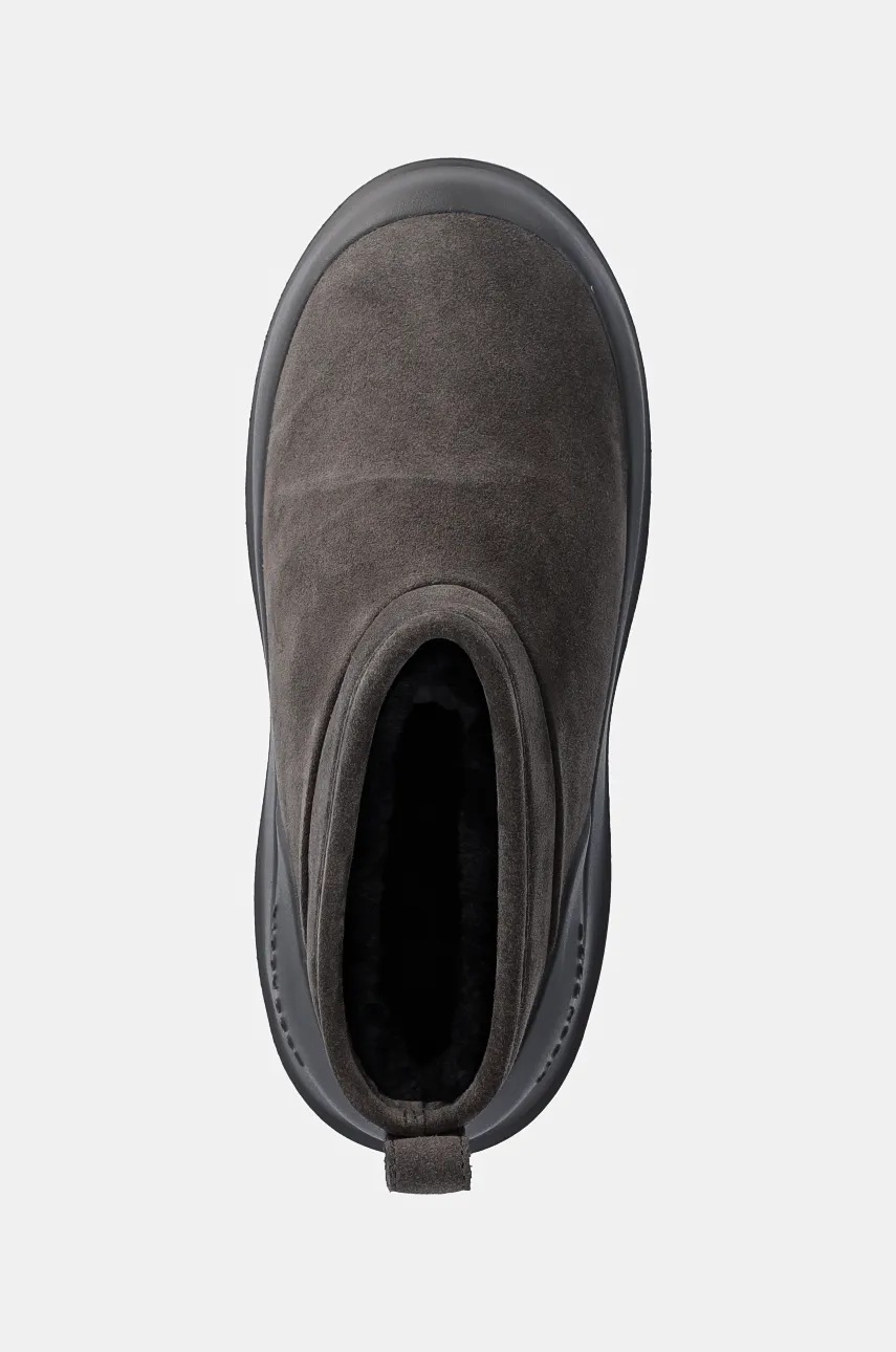 Замшеві чоботи Moon Boot MB LUNA LOW BOOT SUEDE колір сірий 80D2480040 H005 
