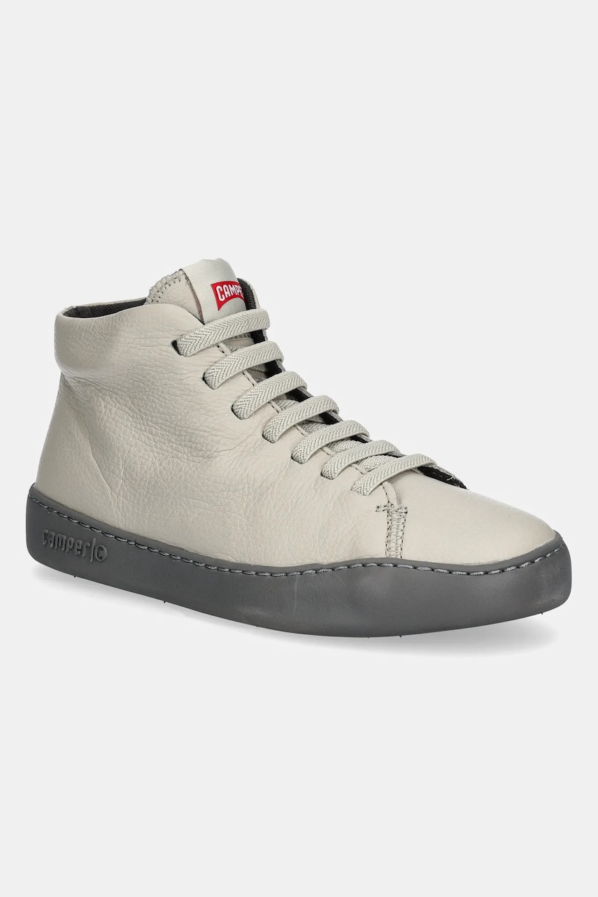 Camper sneakers din piele Peu Touring culoarea gri K400422-025 Camper sneakers din piele Peu Touring culoarea gri K400422-025