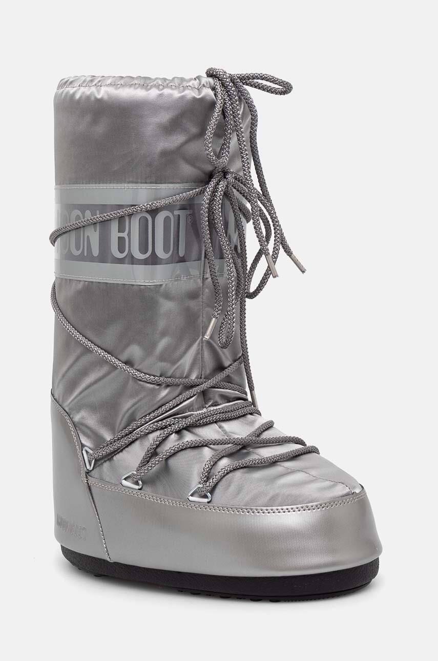 Moon Boot śniegowce MB ICON GLANCE kolor srebrny 80D1401680 H001