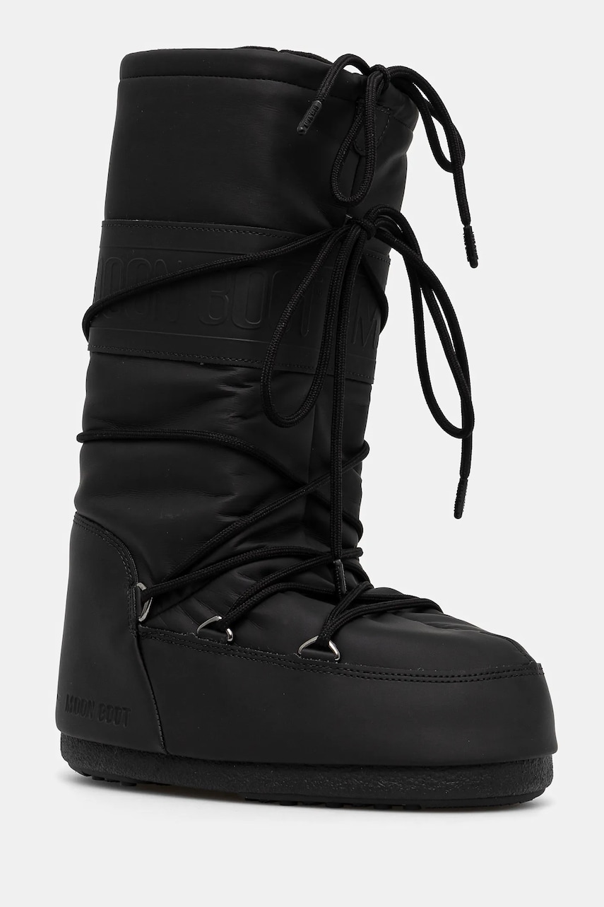 Зимние сапоги Moon Boot MB ICON RUBBER цвет чёрный 80D1402760 N001 Зимние сапоги Moon Boot MB ICON RUBBER цвет чёрный 80D1402760 N001
