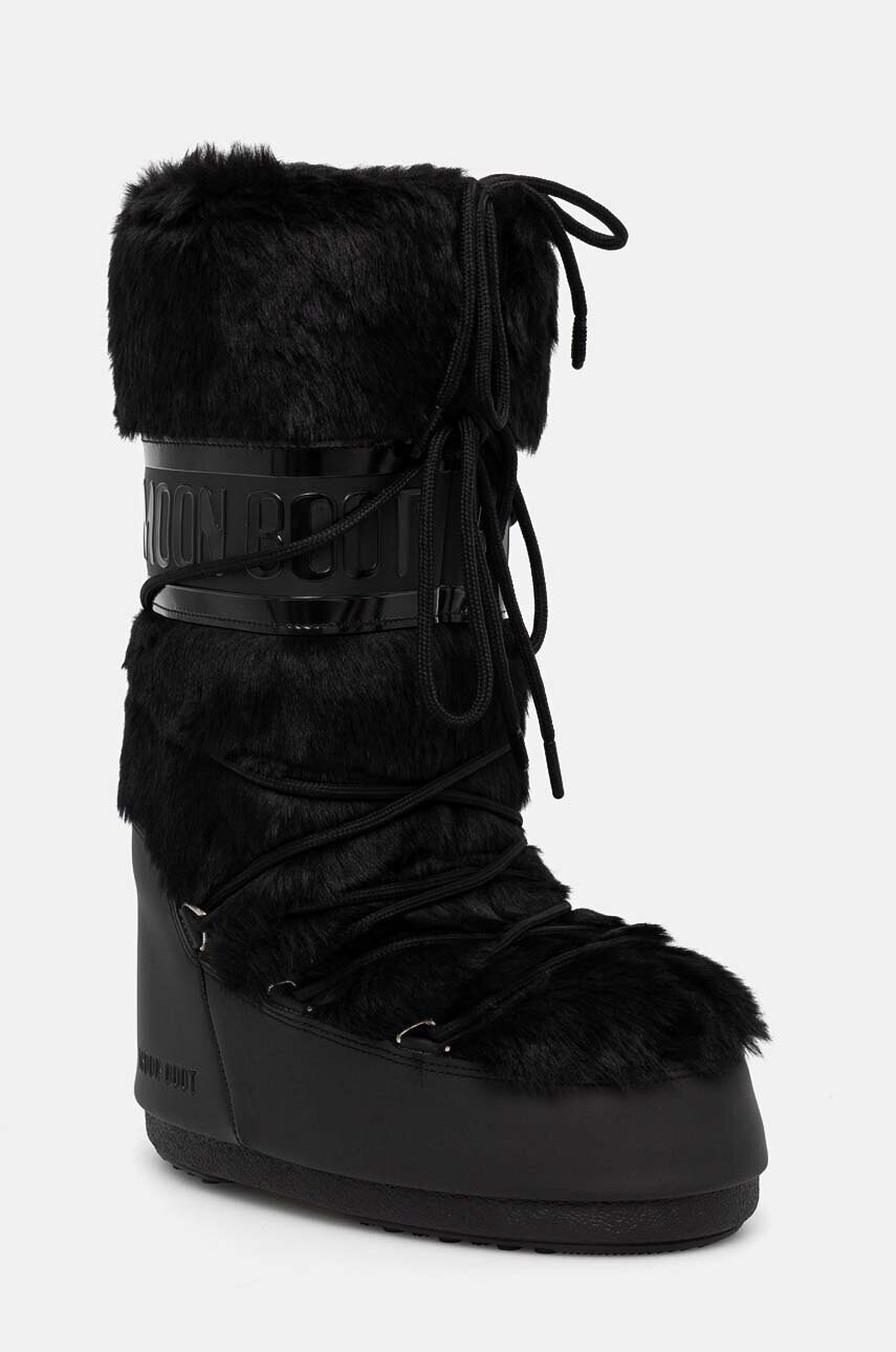 

Апрески Moon Boot MB ICON FAUX FUR в черно 80D1408900 N001, Черен