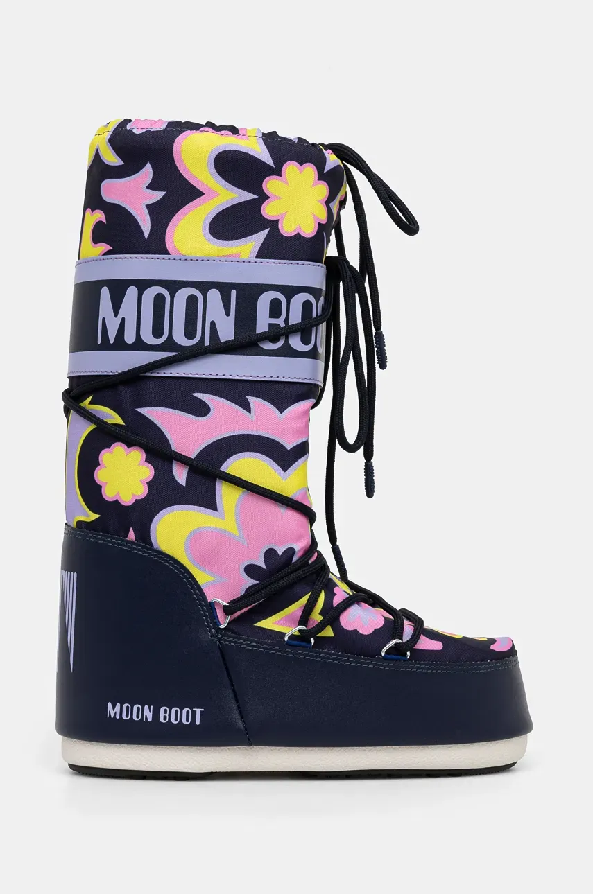 Зимние сапоги Moon Boot MB ICON FLOWER 80D1402940 JB10 Зимние сапоги Moon Boot MB ICON FLOWER 80D1402940 JB10