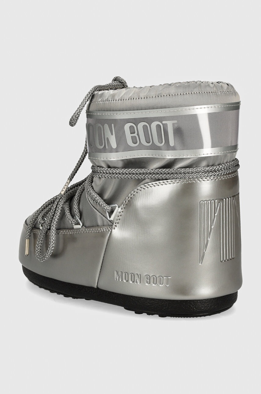 Зимові чоботи Moon Boot MB ICON LOW GLANCE колір срібний 80D1409350 H001 