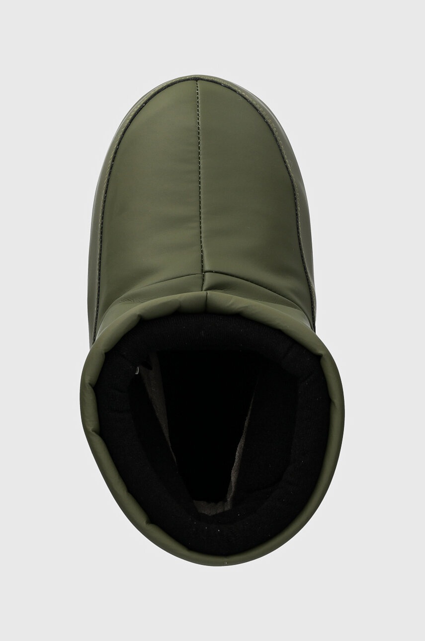 Зимові чоботи Moon Boot MB ICON LOW NOLACE RUBBER колір зелений 80D1409410 M006 
