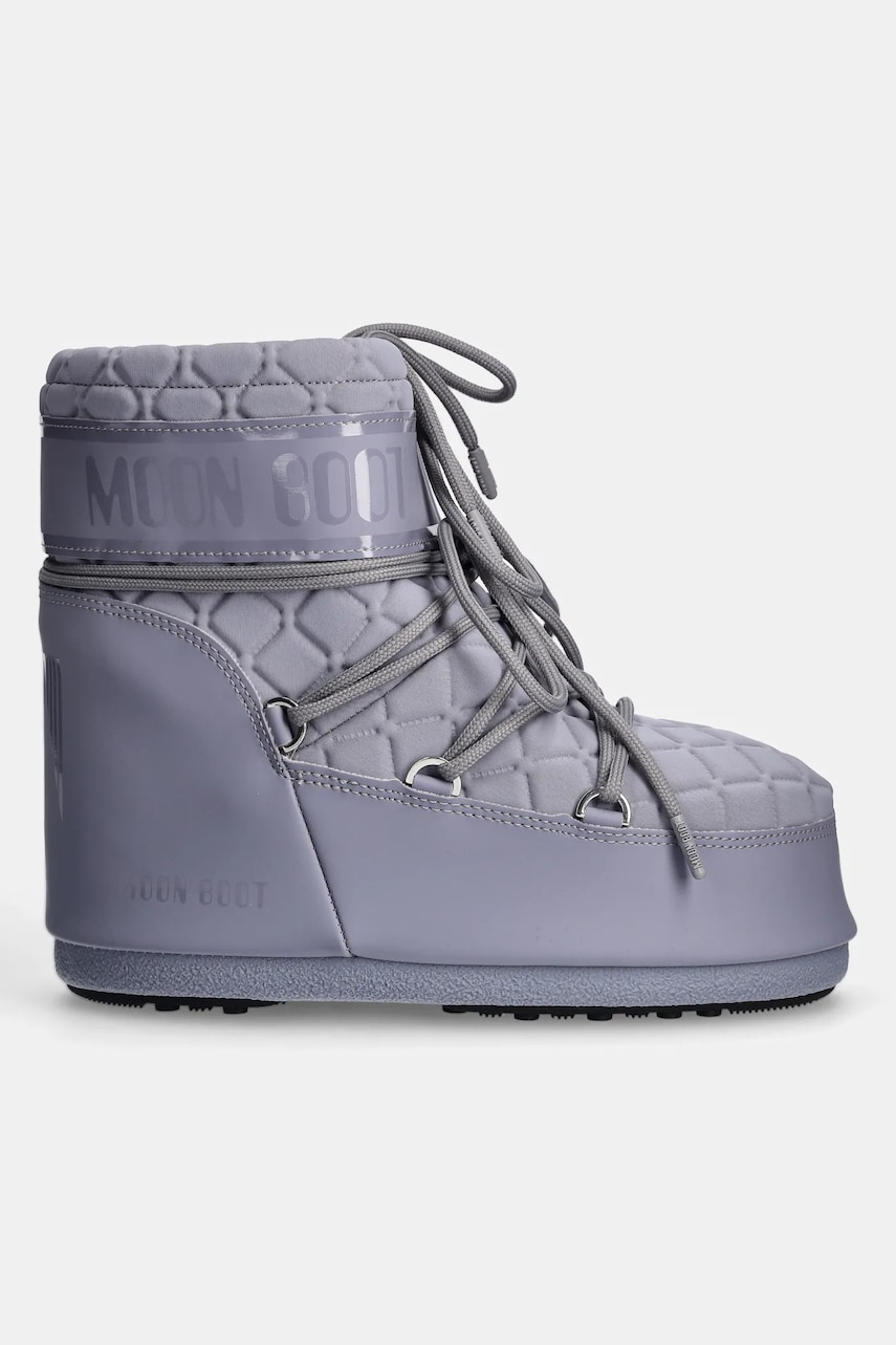 Зимние сапоги Moon Boot MB ICON LOW QUILT цвет серый 80D1409540 H006 Зимние сапоги Moon Boot MB ICON LOW QUILT цвет серый 80D1409540 H006