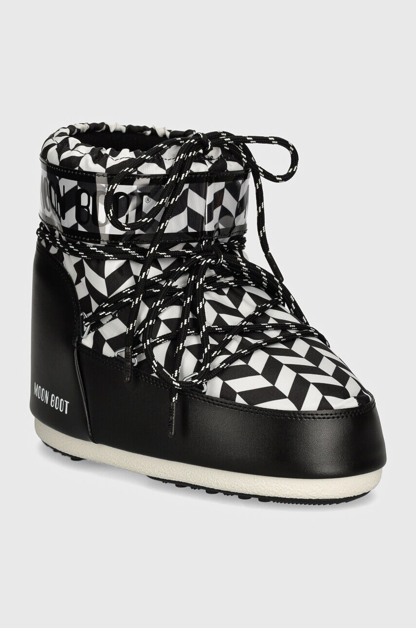 Levně Sněhule Moon Boot MB ICON LOW OPTICAL černá barva, 80D1409550 NA02