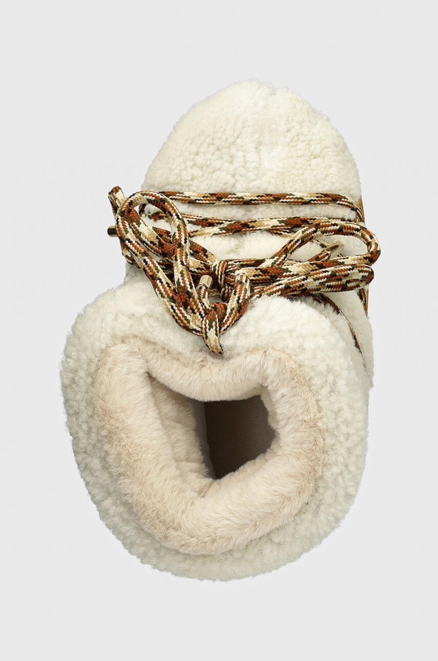 Μπότες χιονιού σουέτ Moon Boot MB ICON LOW SHEARLING χρώμα: καφέ, 80D1409580 MA03 φωτογραφία