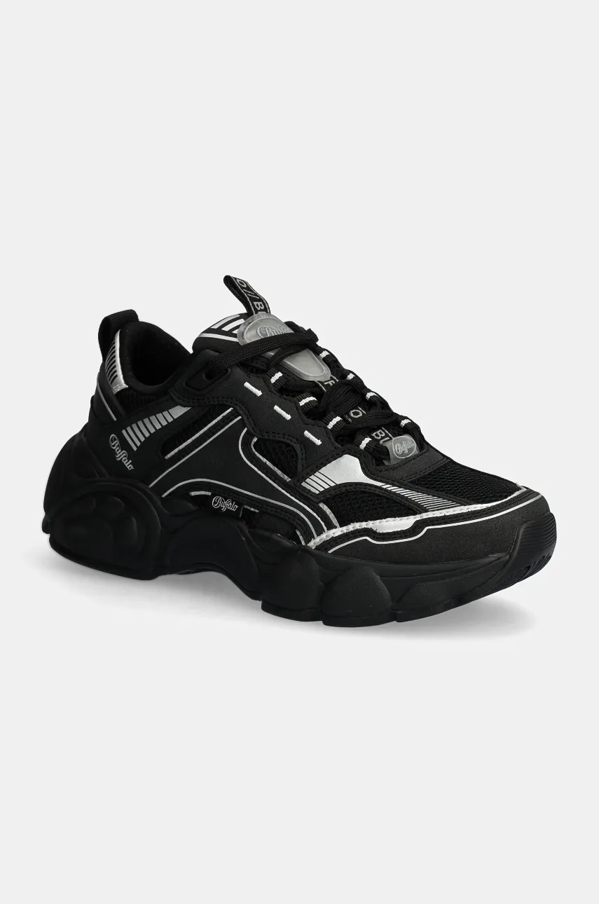Buffalo sneakers Cld Run Jog culoarea negru, 1636181-BLS