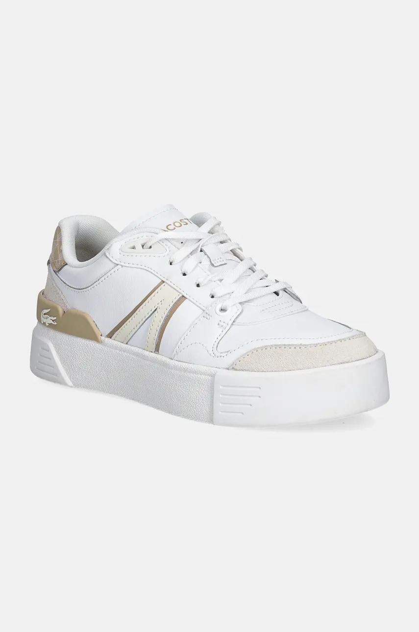 Lacoste sneakers din piele L002 EVO culoarea alb, 48SFA0028