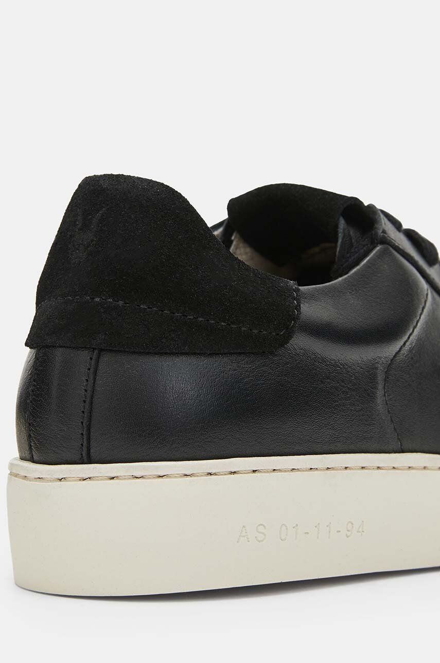 Kožne Tenisice AllSaints Shana Sneaker Boja: Crna, W105FB