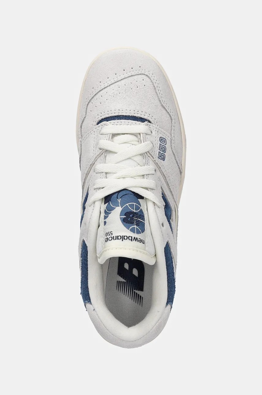 Αθλητικά New Balance 550 χρώμα: γκρι, BBW550GG φωτογραφία