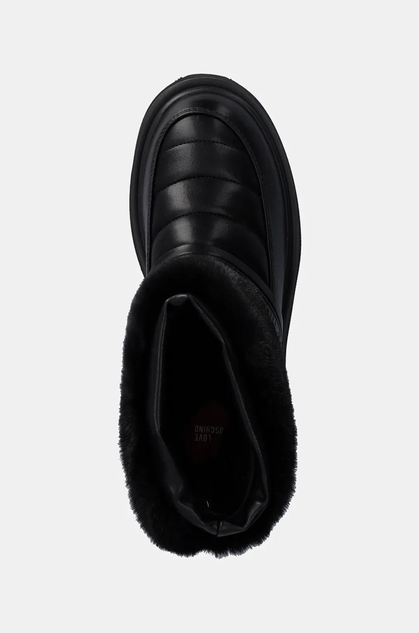 Μπότες χιονιού Love Moschino χρώμα: μαύρο, JA24296I0LIEC00B φωτογραφία