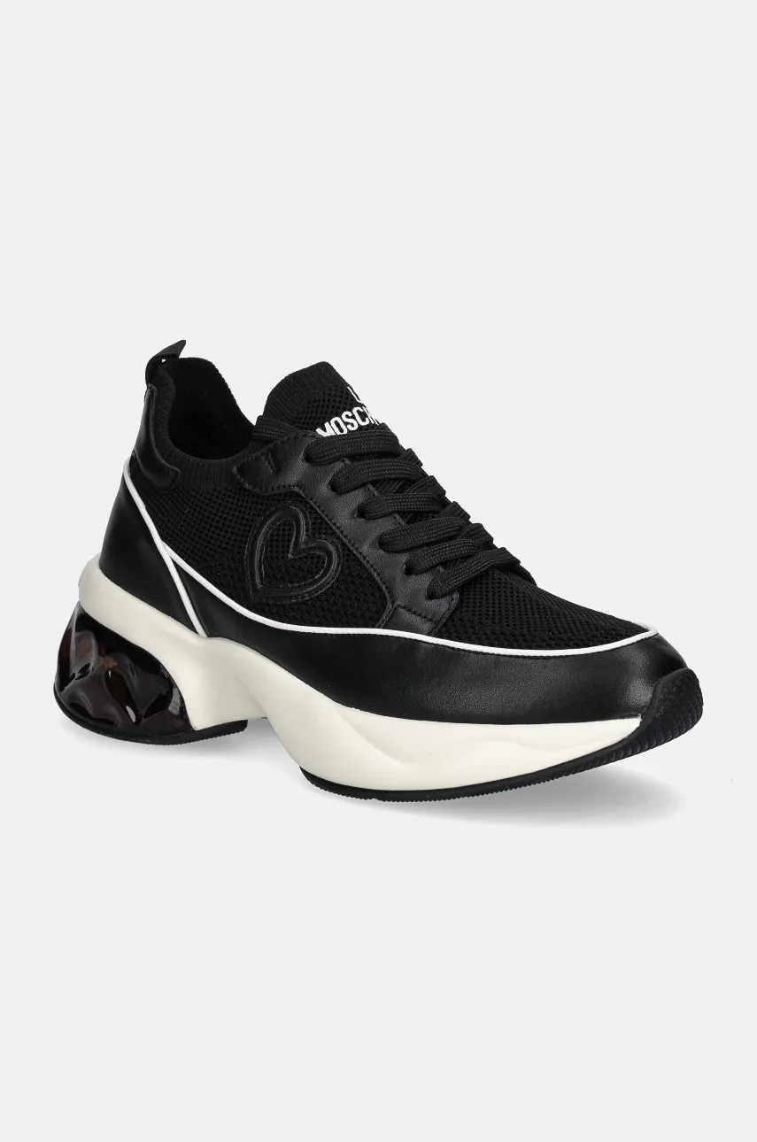 Love Moschino sneakers culoarea negru, JA15416G0LIYK00A Love Moschino sneakers culoarea negru, JA15416G0LIYK00A
