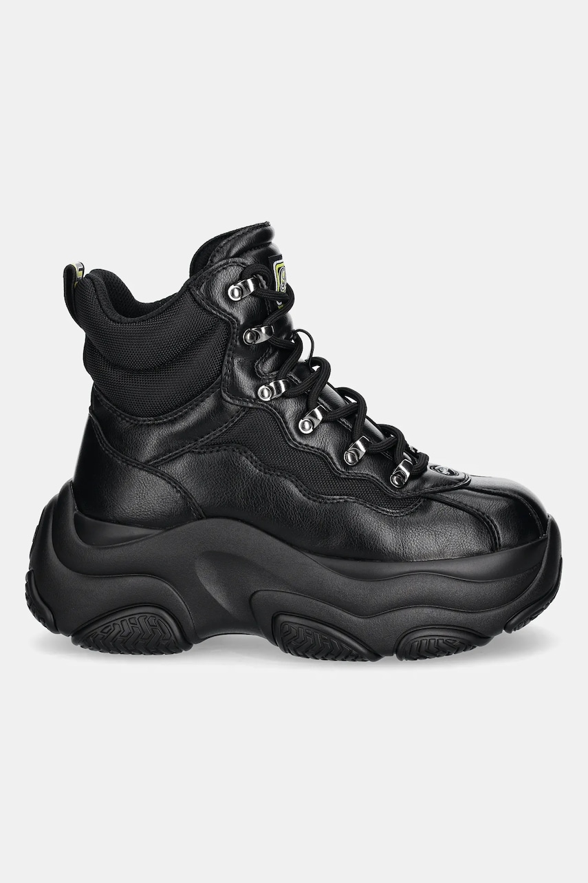 Кроссовки Buffalo Prowler Hike Hi цвет чёрный 1631058-BLK Кроссовки Buffalo Prowler Hike Hi цвет чёрный 1631058-BLK