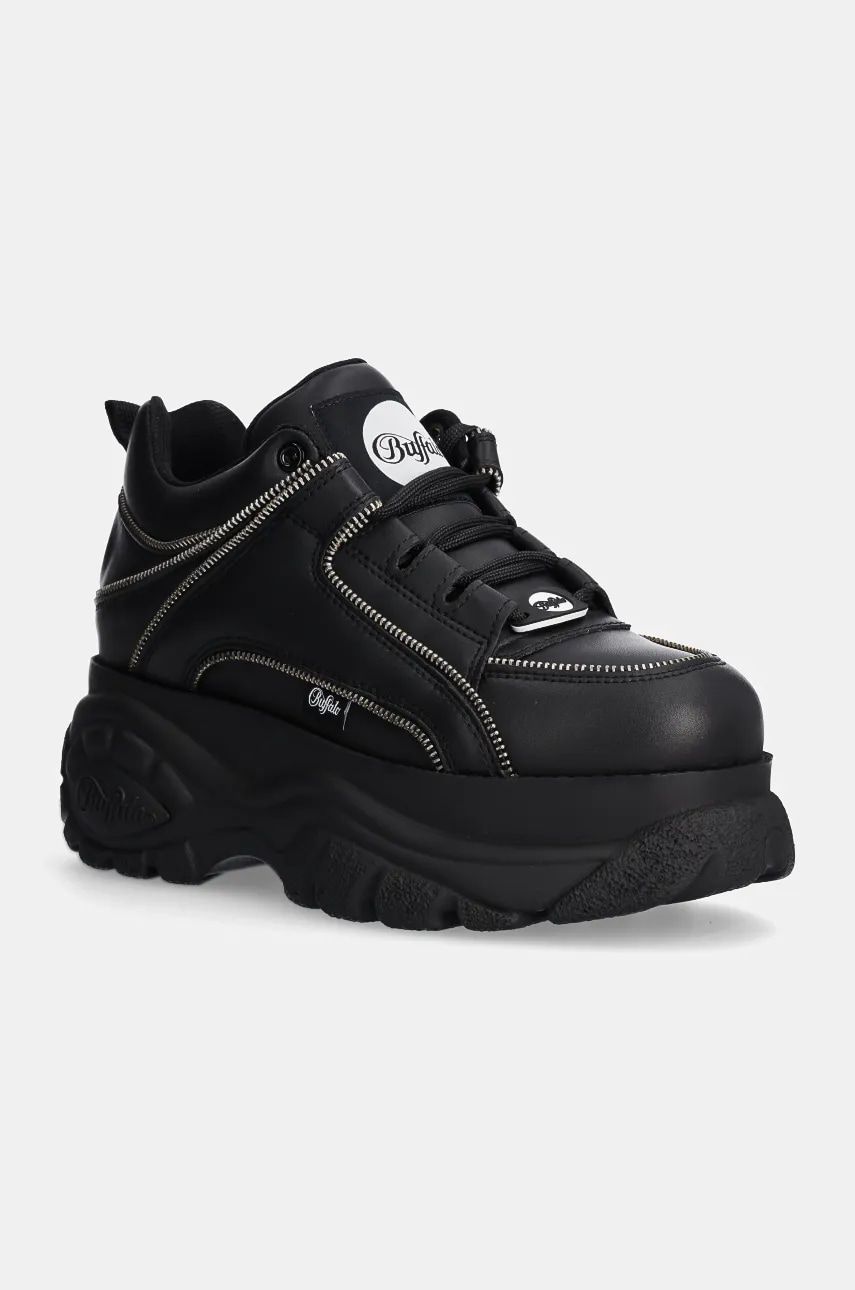 Buffalo sneakers 1339-14 2.0 culoarea negru, 1636266-BLK