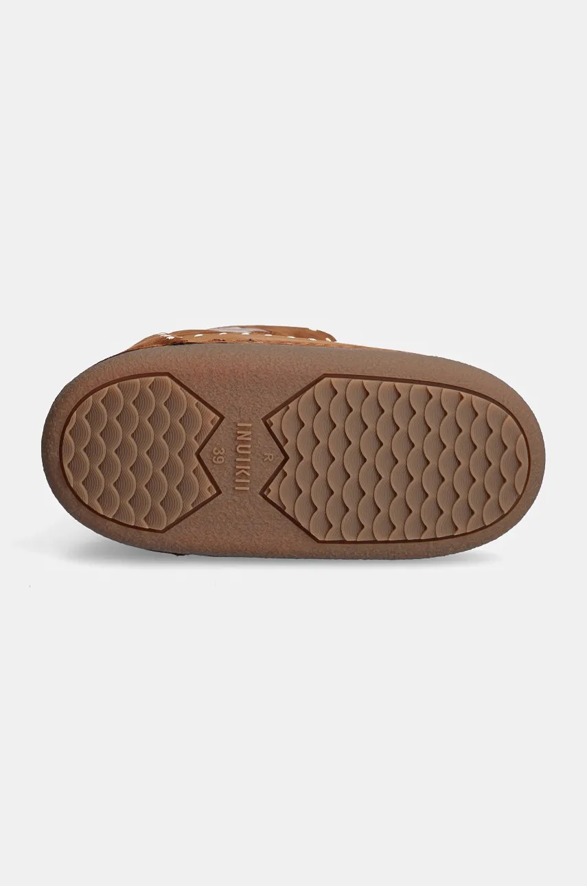 Замшеві чоботи Inuikii Cowboy Studs колір коричневий 75101-066 