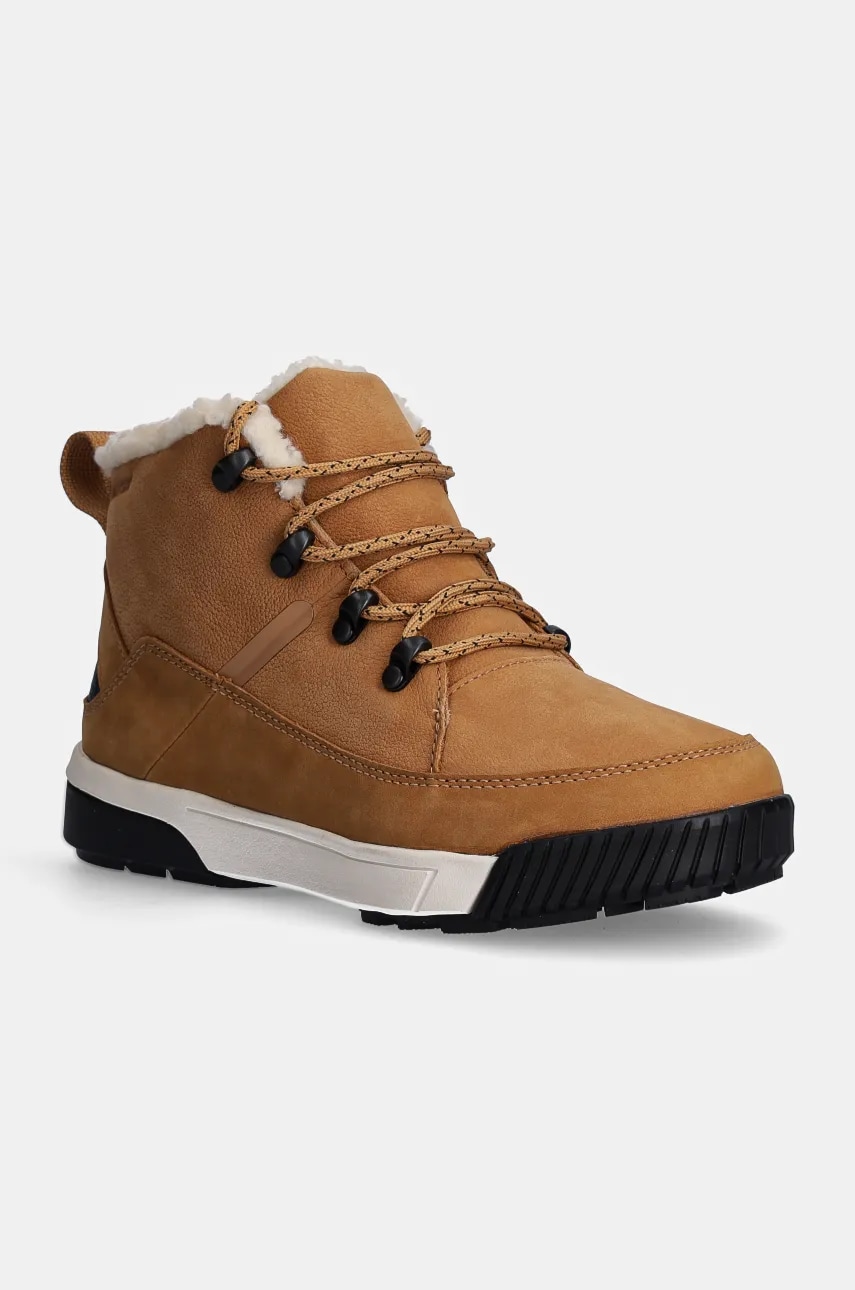 The North Face pantofi Sierra Mid femei, culoarea maro, izolat, NF0A4T3XKOM1 The North Face pantofi Sierra Mid femei, culoarea maro, izolat, NF0A4T3XKOM1