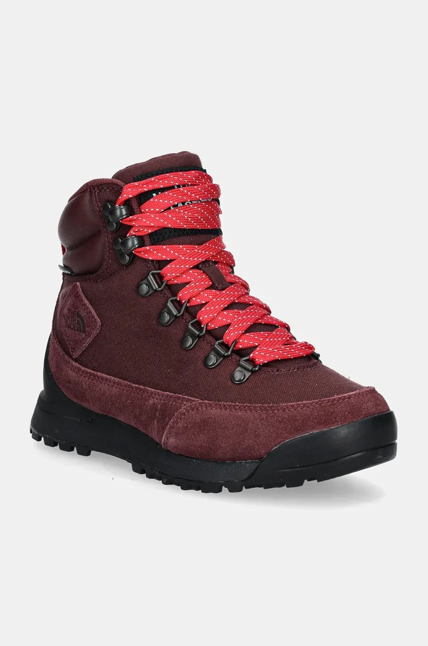 The North Face pantofi Back to Berkeley IV Textile Waterproof femei, culoarea violet, NF0A81796IN1 The North Face pantofi Back to Berkeley IV Textile Waterproof femei, culoarea violet, NF0A81796IN1