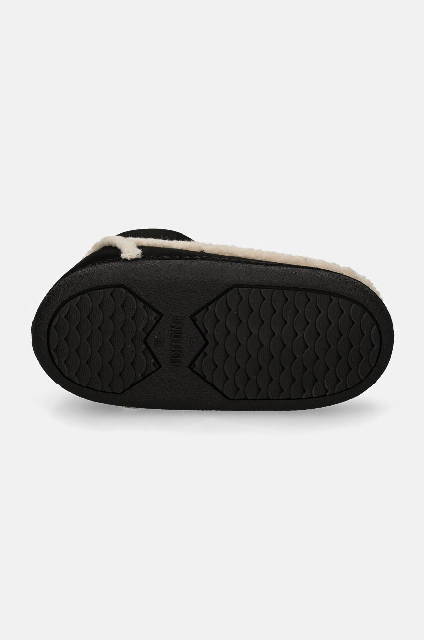 Замшеві чоботи Inuikii Classic Shearling Low колір чорний 75101-009 