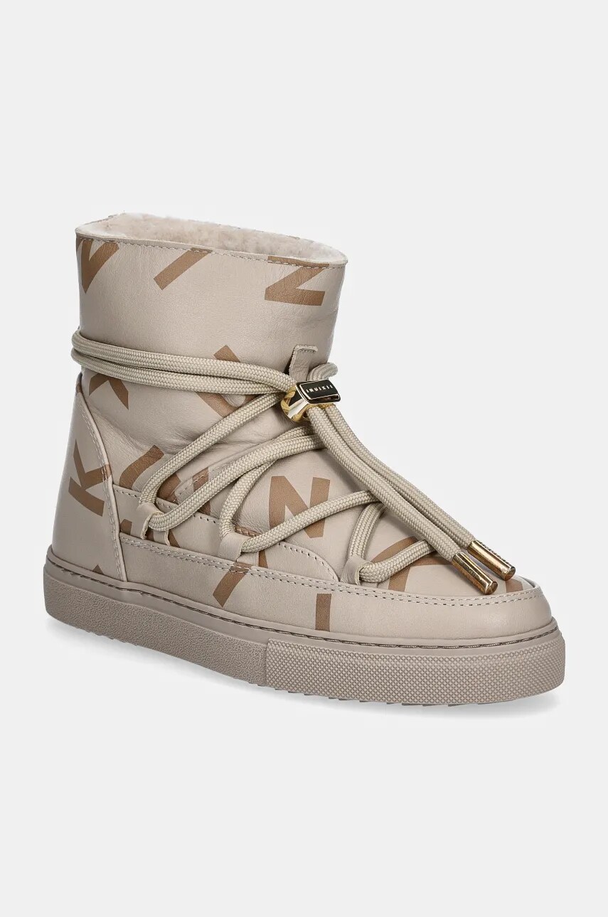 

Кожени апрески Inuikii Full Leather Print в бежово 75202-088, Бежов
