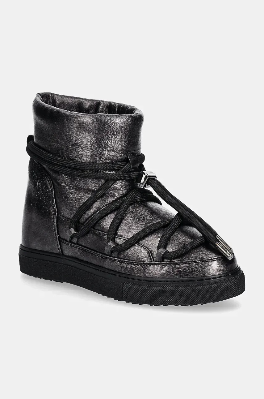 

Кожени апрески Inuikii Full Leather Metallic в черно 75203-095, Черен