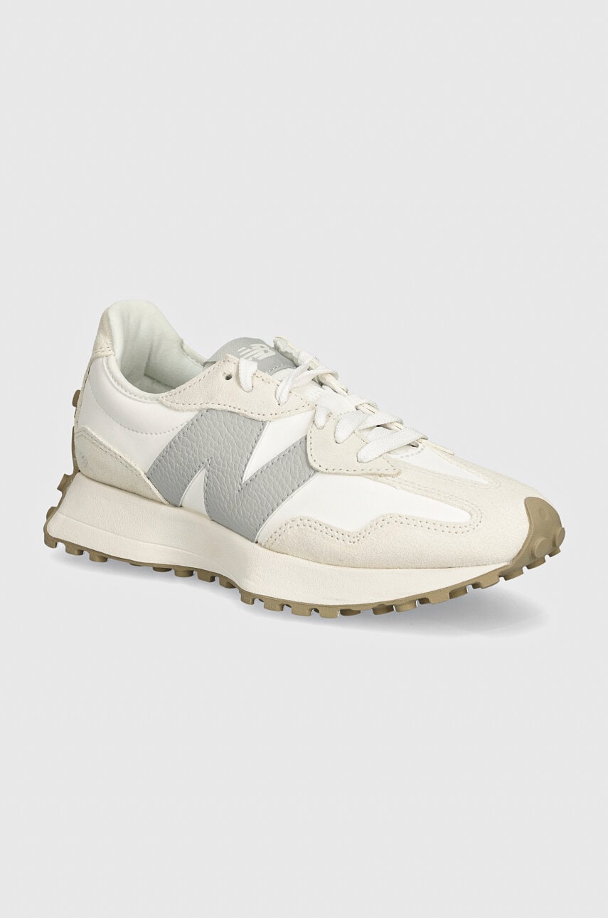 New Balance sneakers 327 culoarea alb, WS327KE