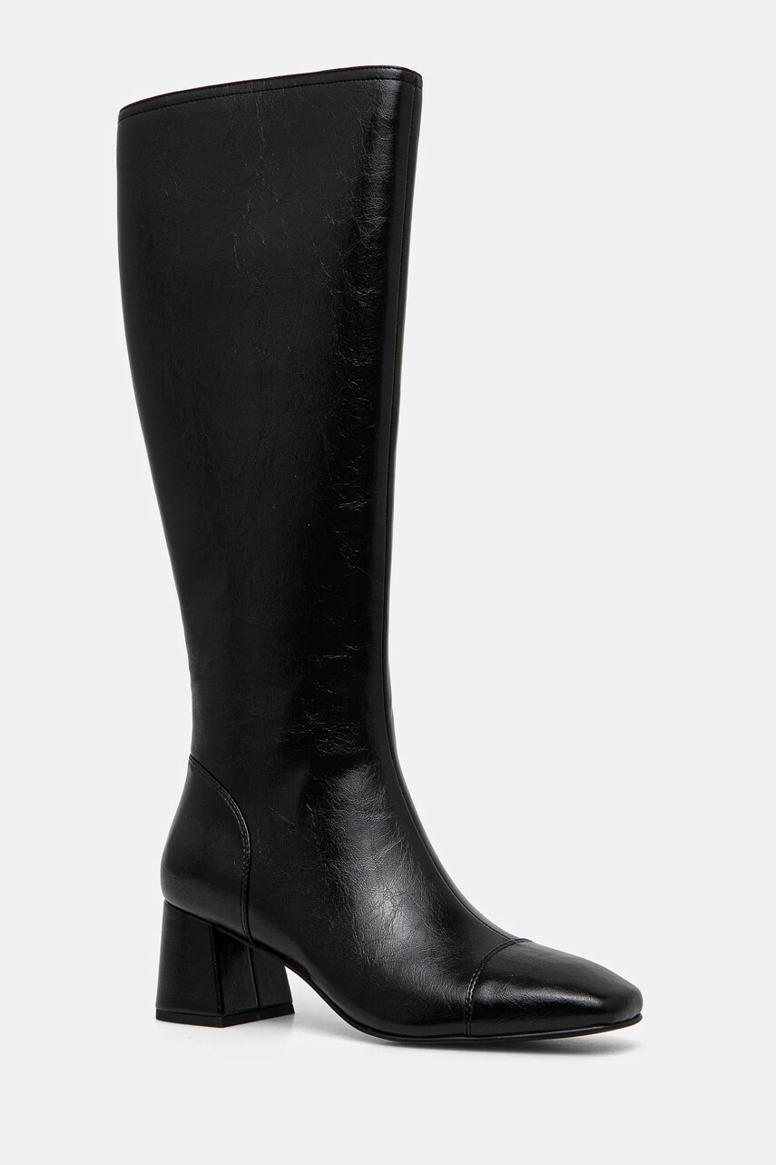 MAX&Co. cizme femei, culoarea negru, cu toc drept, 2426796017200