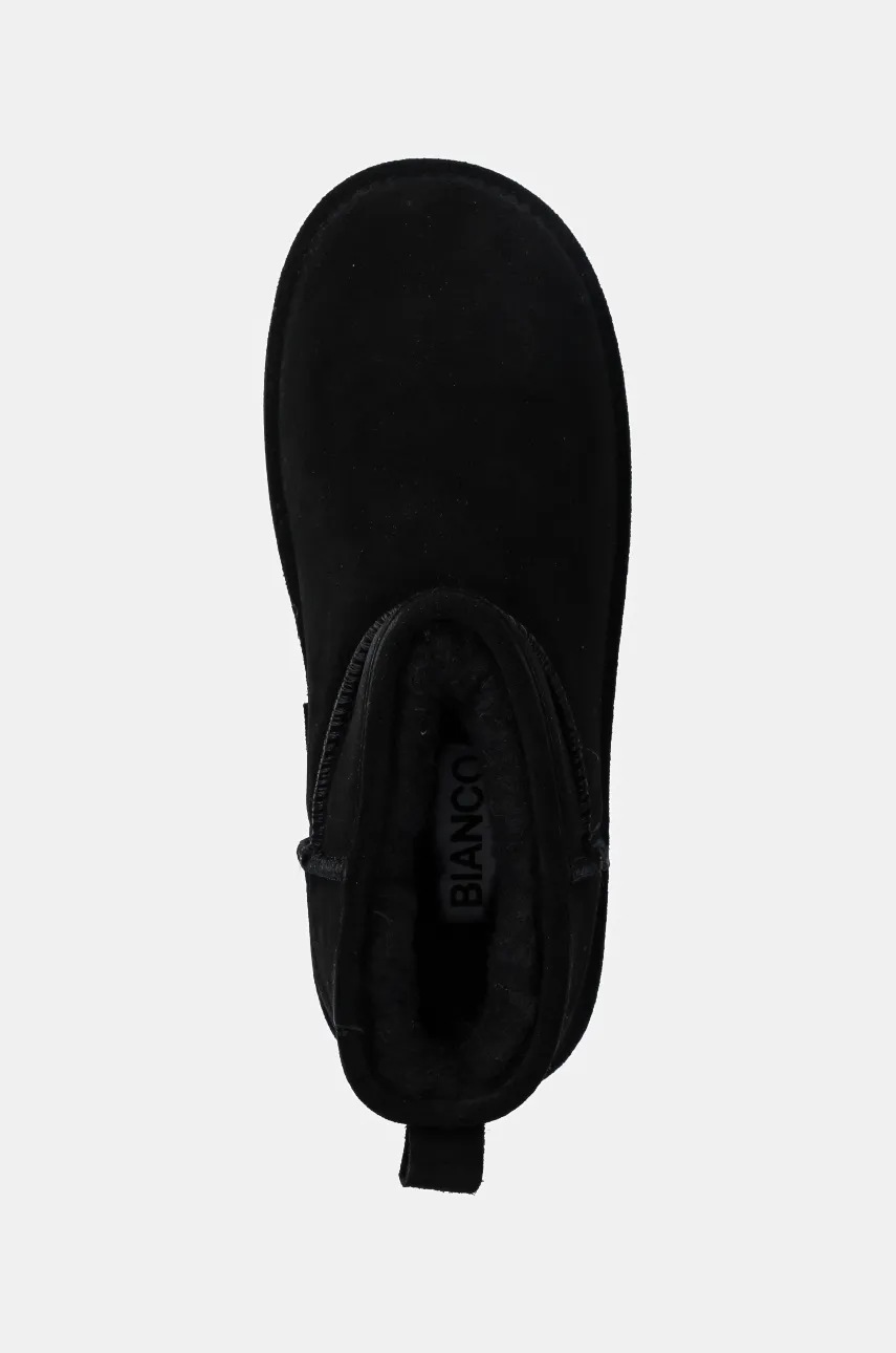 Μπότες χιονιού σουέτ Bianco BIASNOW χρώμα: μαύρο, 11331509 φωτογραφία