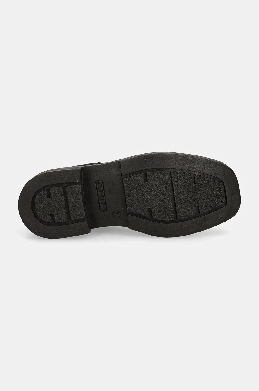 Шкіряні черевики Steve Madden Churro жіночі колір чорний на платформі SM11003363 