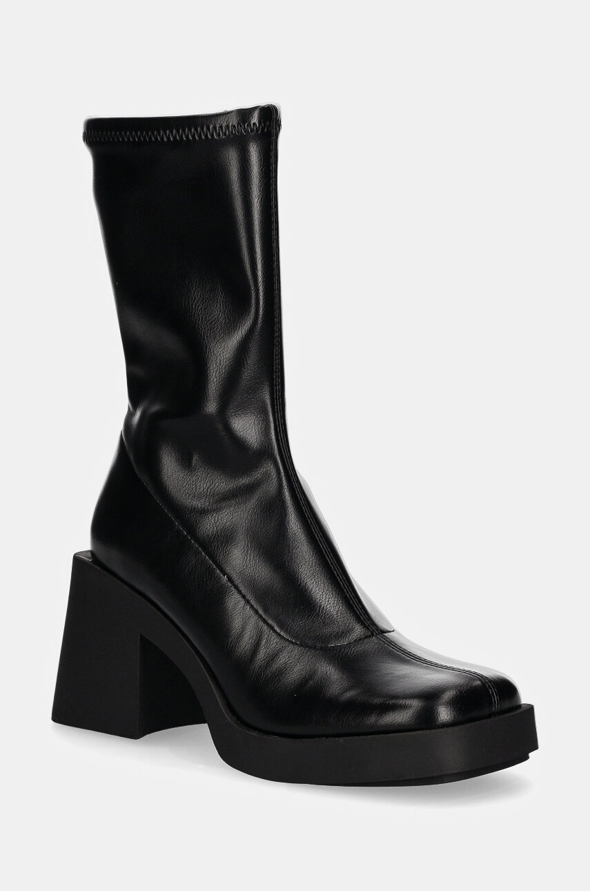 Steve Madden botine Kloe femei, culoarea negru, cu toc drept, SM11003364