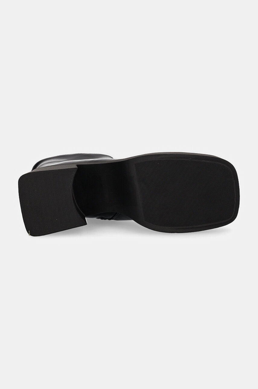 Черевики Steve Madden Kloe жіночі колір чорний каблук блок SM11003364 