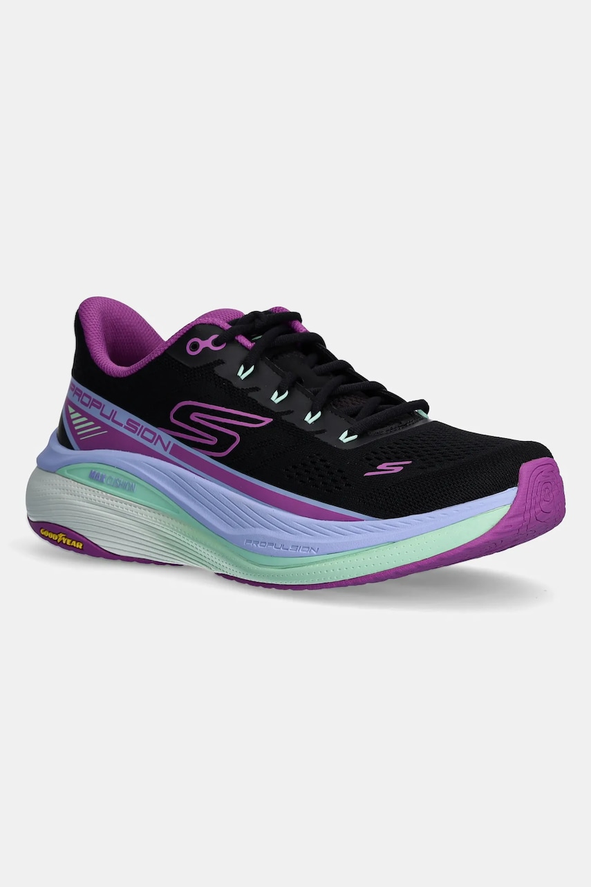 Skechers pantofi de alergat Max Cushioning Propulsion culoarea negru, 128901 Skechers pantofi de alergat Max Cushioning Propulsion culoarea negru, 128901