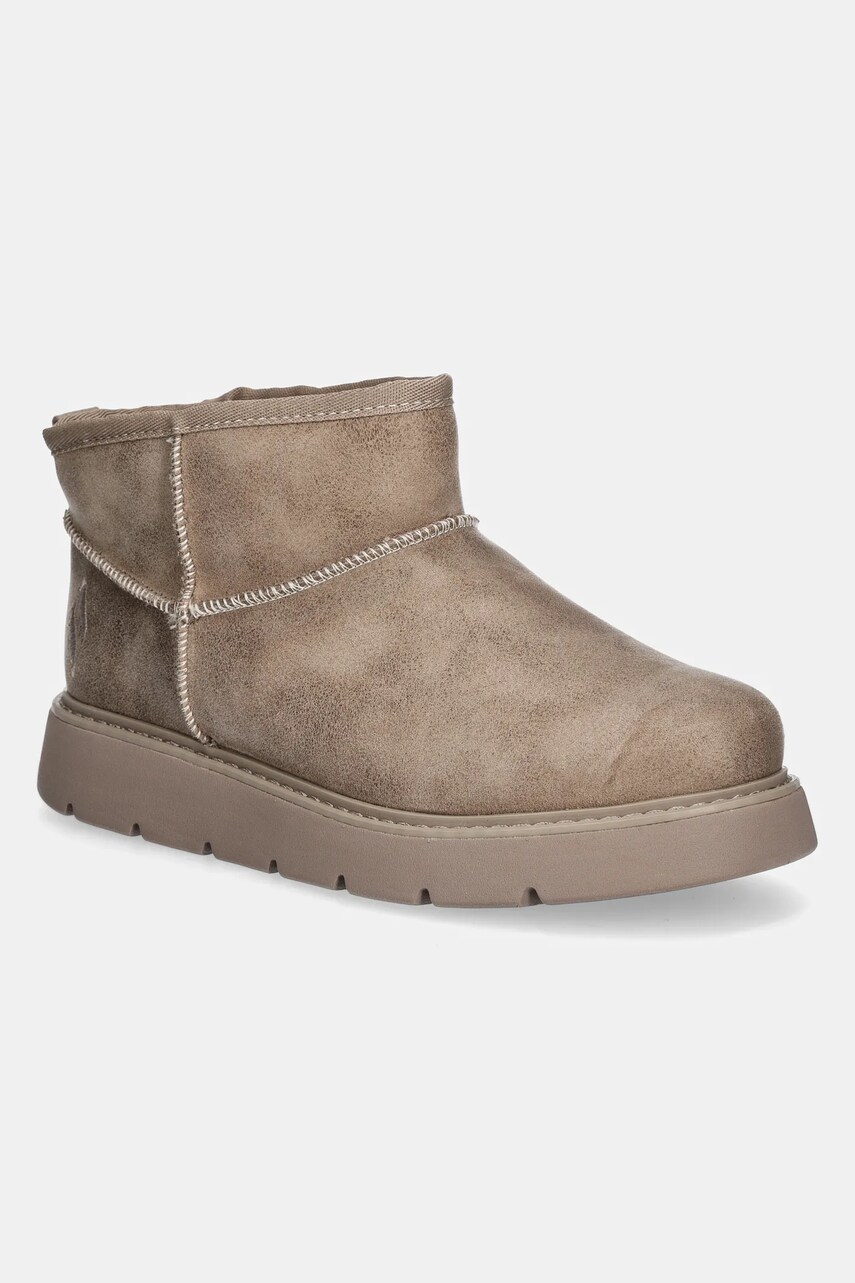 Skechers cizme de iarna KEEPSAKES LITE culoarea maro, 169018