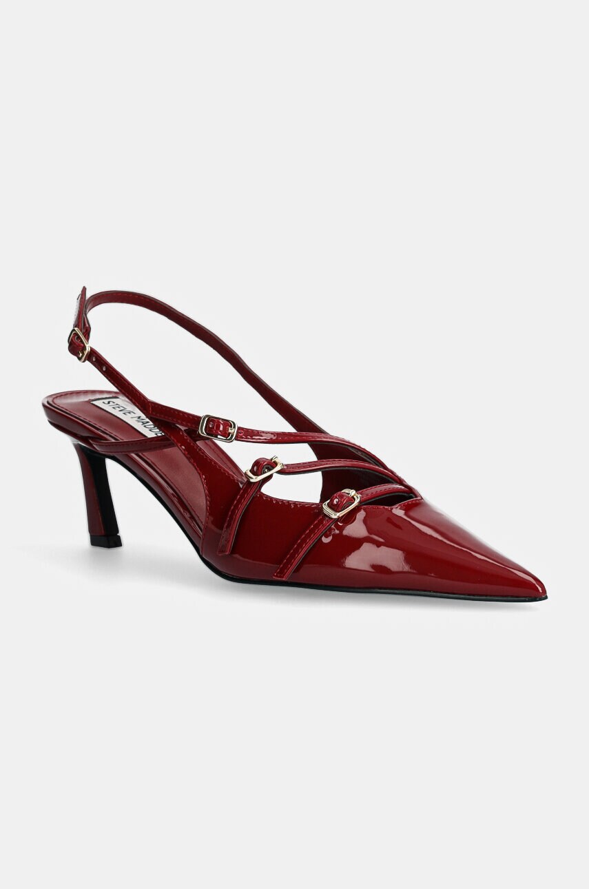 Steve Madden pantofi cu toc Liana culoarea bordo, SM11003386