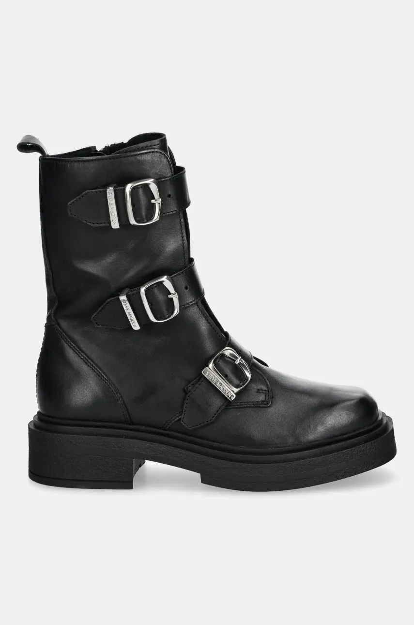 Полусапожки Steve Madden Clipper женские цвет чёрный на платформе слегка утеплённый SM11003402 Полусапожки Steve Madden Clipper женские цвет чёрный на платформе слегка утеплённый SM11003402
