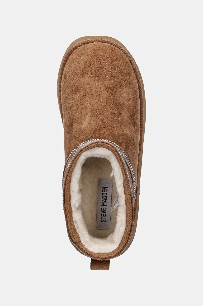 Μπότες χιονιού Steve Madden Campfire-R χρώμα: μπεζ, SM11003432 φωτογραφία