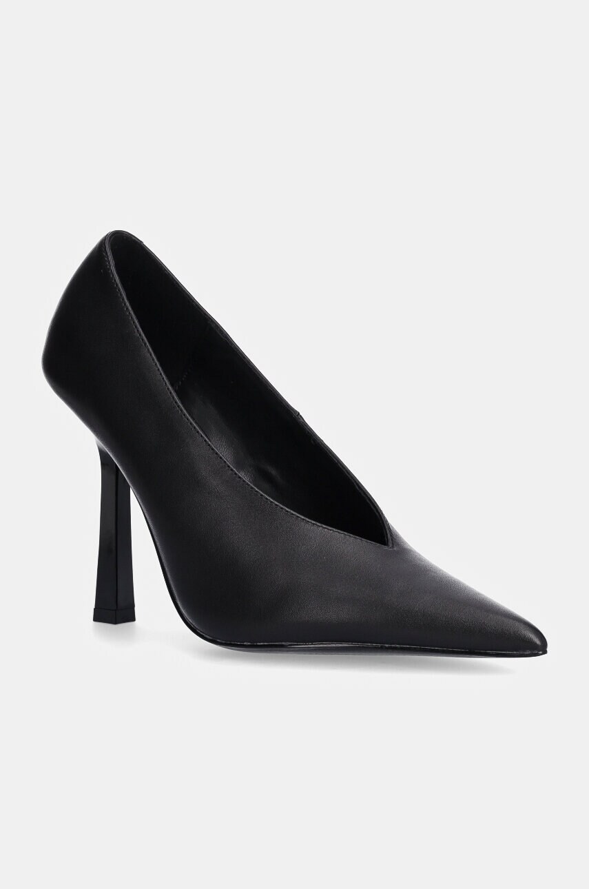 Steve Madden stilettos de piele Sedona culoarea negru, SM11003443