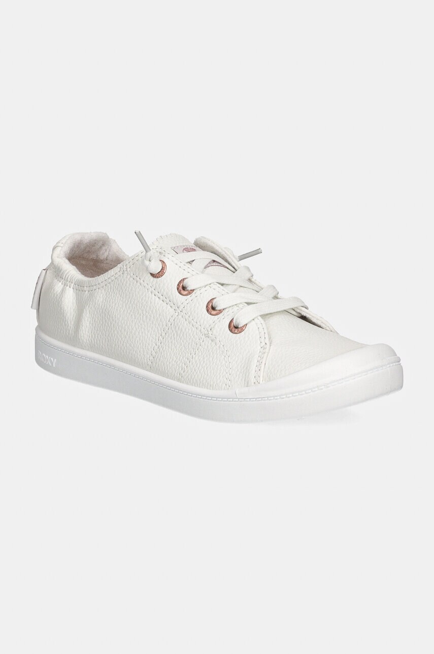 Roxy sneakers Bayshore Plus culoarea alb, ARJS600569