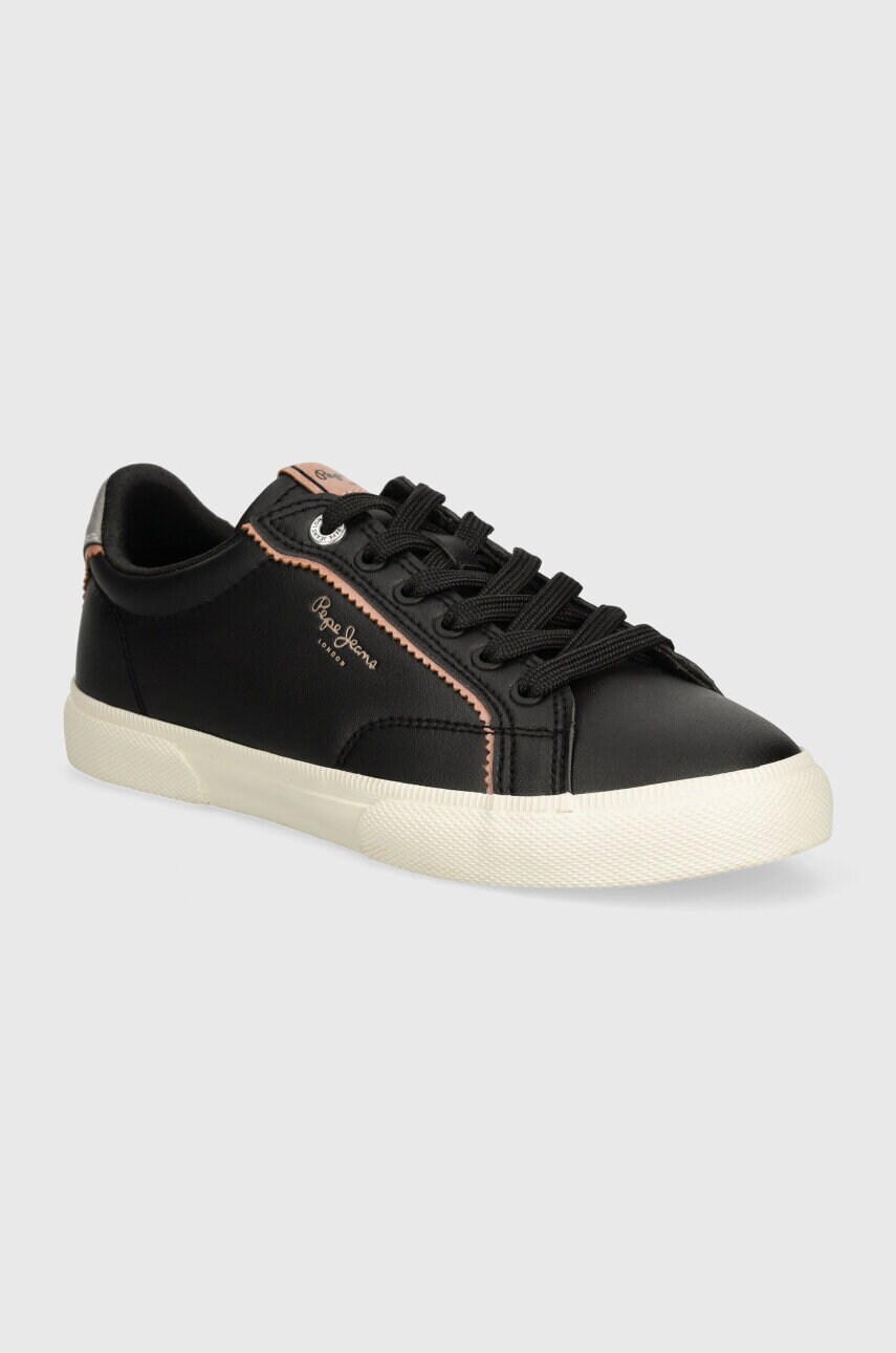Pepe Jeans sneakers PLS31564 culoarea negru, KENTON SAILOR W