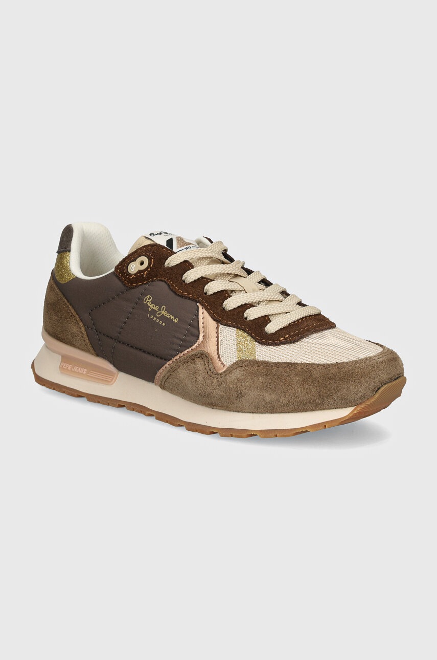 

Маратонки Pepe Jeans PLS40019 в кафяво BRIT MIXT W, Кафяв