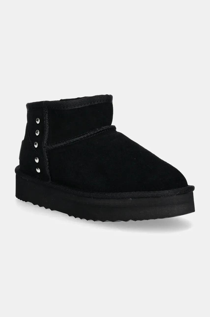 

Велурени апрески Pepe Jeans PLS50531 в черно DISSY METAL W, Черен