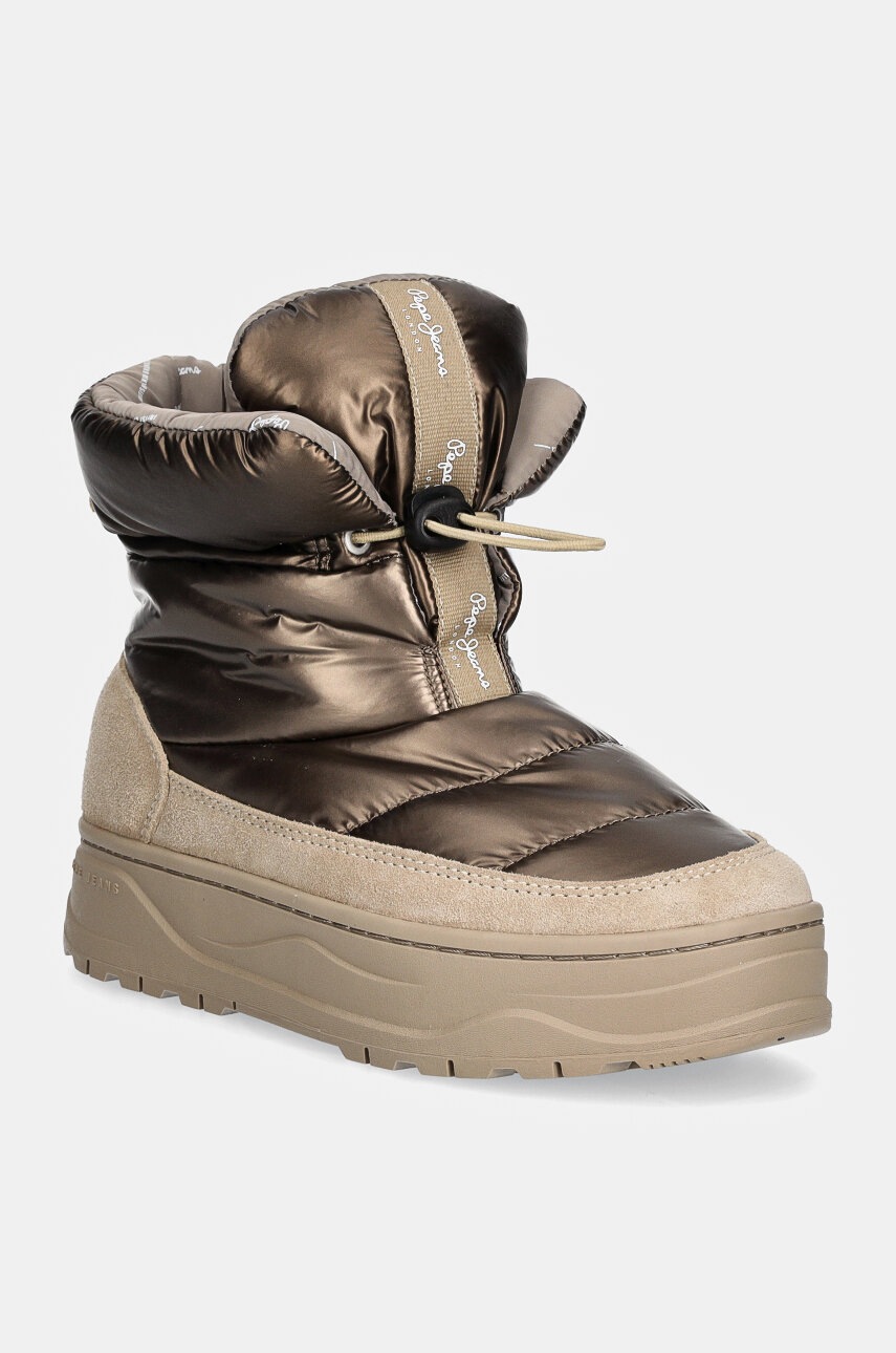 

Апрески Pepe Jeans PLS50554 в бежово KORE METALLIC W, Бежов