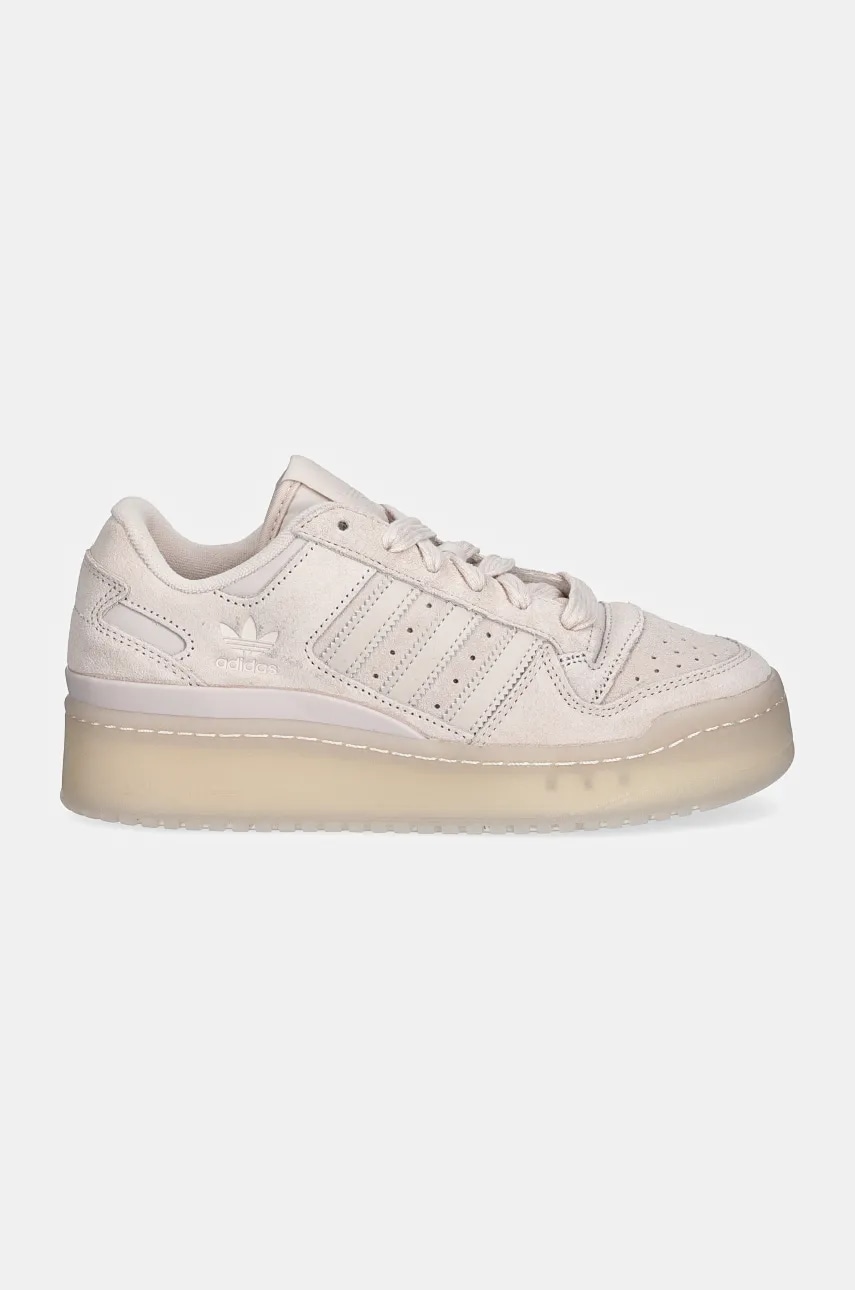 Замшевые кроссовки adidas Originals Forum Bold Stripes W цвет оранжевый IF7222 Замшевые кроссовки adidas Originals Forum Bold Stripes W цвет оранжевый IF7222