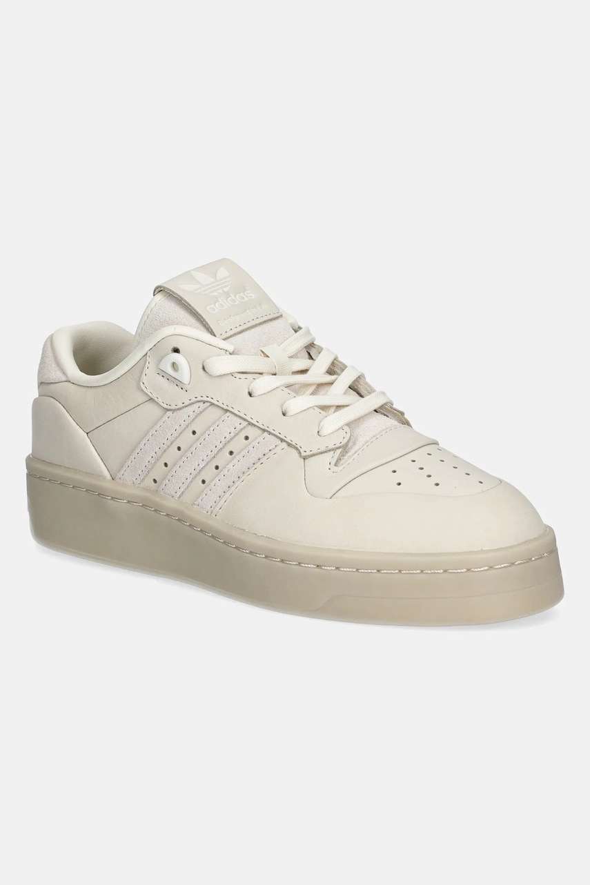 adidas Originals adidași din nubuc Rivalry Lux Low W culoarea bej, IH0350