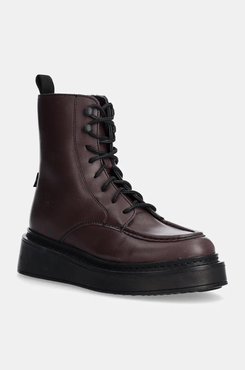 

Кубинки Levi's LUNA в бордо с платформа 000DT-0001