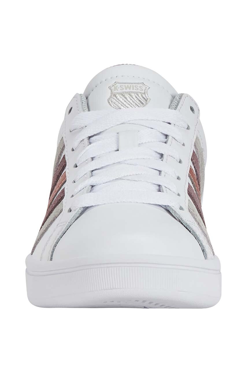 Αθλητικά K-Swiss COURT TIEBREAK χρώμα: άσπρο, 97011.115.M φωτογραφία